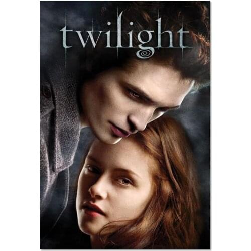 Poster Custom Twliight Canvas Poster Art Home Decoration Cloth Fabric Wall Poster Print Silk Fabric 30X45cm40X60cm