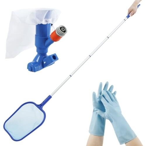 Swimming Pool Vacuum Cleaner Floating Objects Cleaning Tools Suction Head Pond Fountain Vacuum Brush Cleaner