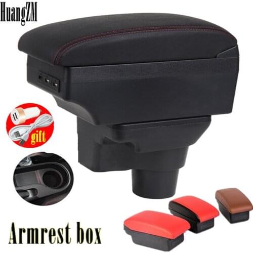 For Kia Rio 4 armrest box Kia Rio 4 X-line 2017 2018 2019 2020 car armrest box accessories interior Storage box Retrofit parts