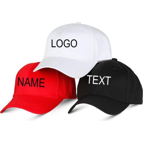 Personalized Baseball Hat Customized Sport Cap Autumn Embroidery Logo Choose Your Quote Name Design Text Style Thread Color