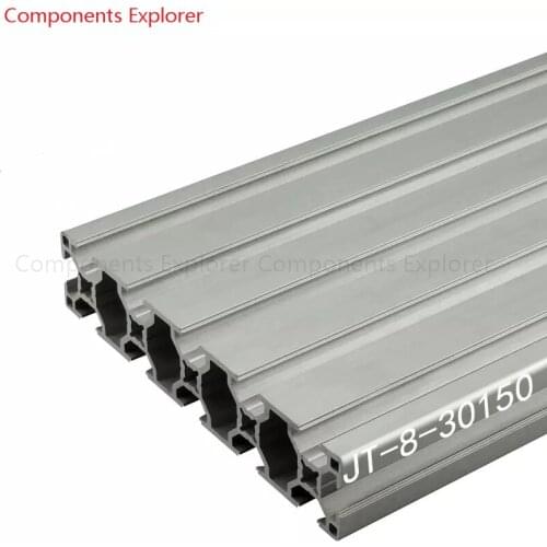 Arbitrary Cutting 1000mm 30150 Aluminum Extrusion Profile,Silvery Color