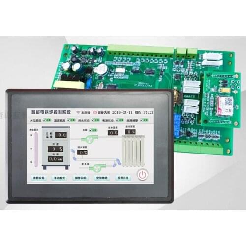 4-20mA Controlled Output Boiler Controller Electric Boiler Controller Electric Heating Furnace Controller Touch Screen Control