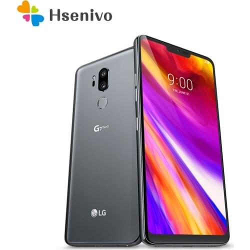 Unlocked LG G7 ThinQ G710N 64G/128G 4G Dual sim card Snapdragon 845 LTE Android Octa Core Rear Camera Dual 16MP 6.1" Cell Phone