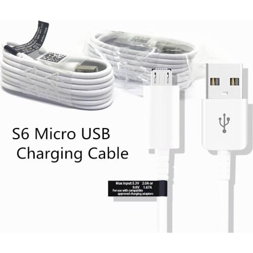 1000Pcs/Lot,A++++ Quality 1.2m Micro USB Fast Charger Cable Data Sync fast charging for Samsung Galaxy S6 S7 Note 4 5 Edge S4