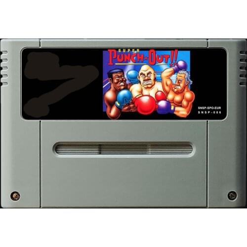 16Bit Games ** Super Punch Out!! ( PAL EUR Version!! )