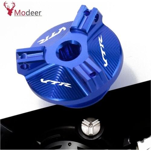 M20*2.5 Motorcycle Aluminum Engine Magnetic Oil Filler Cap Plug cover For HONDA VTR100F FIRESTORM VTR 1000 1998-2003 2004 2005