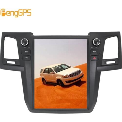 Android 7.1 2+64 Tesla system car no dvd player radio gps automatic For Toyota Fortuner 2007 2008 -2015 navigation multimedia