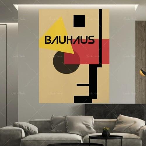 BAUHAUS Exhibition Poster - Printable Wall Art, Classic Advertising Print, Vintage Elegant Poster