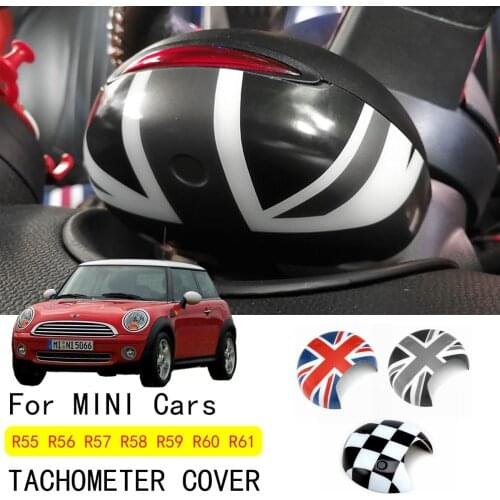 For MINI R55 R56 R57 R58 R59 R60 R61 Countryman Car Styling Tachometer Decoration Sticker ABS Cover For MINI Cooper Accessories