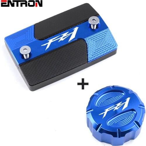 For YAMAHA FZ1 FAZER 2006-2018 FZ1S FZ8 S FAZER Hot Deals Front Brake And Rear Brake Fluid Cylinder Master Reservoir Cover Cap