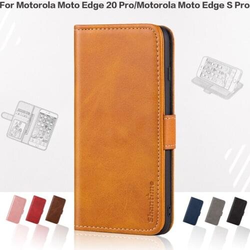 Flip Cover For Motorola Moto Edge 20 Pro Business Case Leather Luxury With Magnet Wallet Case For Moto Edge 20 Pro Phone Cover