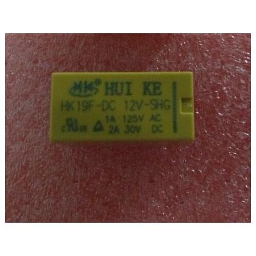 HK19F-DC12V-SHG brand new original Huike relay HK19F-DC12V-SHG