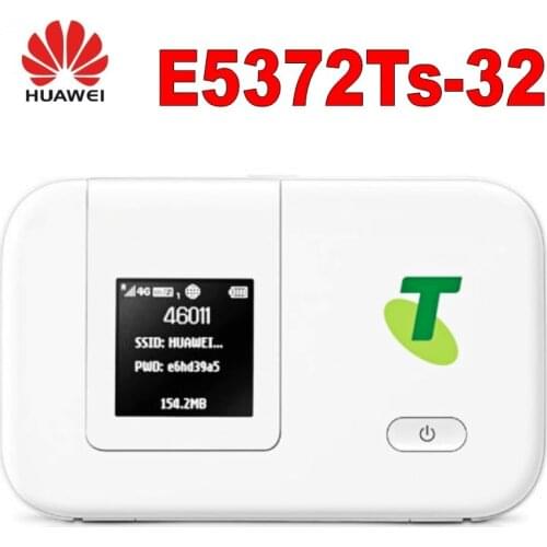 HUAWEI E5372 - Wi-Fi 5G LTE Cat4 Mobile WiFi Hotspot For Ipad plus 2pcs antenna
