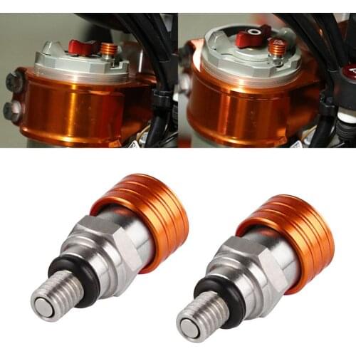 M4x0.7 Fork Air Bleeder Pressure Relief Valve For KTMs 990 950 690 660 640 624 620 550 530 50 65 85 125 144 Motorcycle Dirt Bike