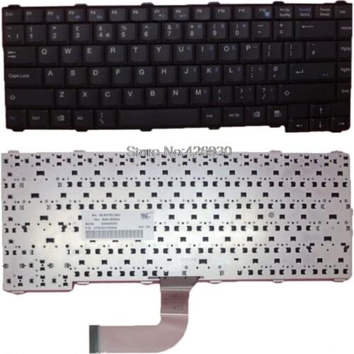 Laptop UK Keyboard For ECS A980 99.N3782.50U NSK-E050U JF00202100004 United Kingdom black New
