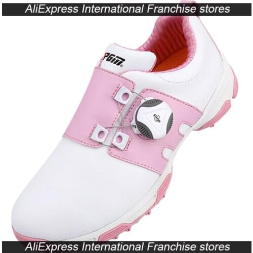 Girl/boy Leisure sport Sneakers Outdoor Sports Shoes Waterproof Microfiber Leather Children Shoes Rotating Shoelaces Anti-slip