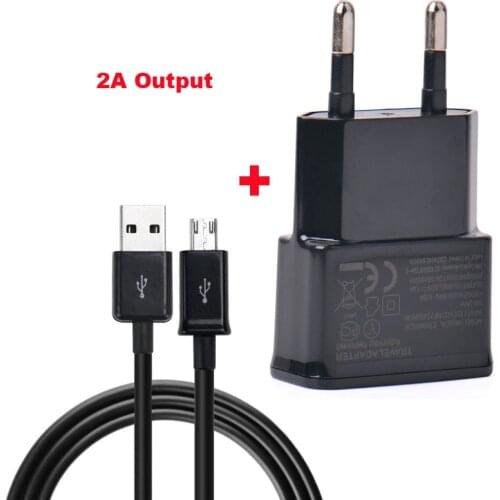 Micro USB Data Cable EU US Adapter Phone Charger For Galaxy J1/J8/J2/A3/J3/J7/J5/A7/A5/J2 Pro(2016),J7/J2 Prime,S5 neo,s4 mini