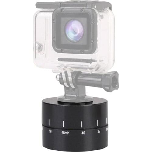 Y1AE Panoramic Head 360 Degree Rotating Mechanical Time Lapse Stabilizer with 1/4" Screw Aluminum Alloy for gopro360