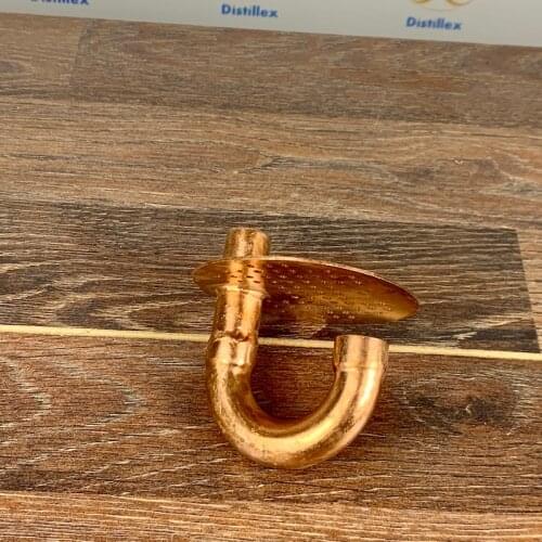 NEW 3" (OD77mm ) 99.9% Perforated Red Copper bubble plate for 3" distillation column . Home Distillation, Moonshine