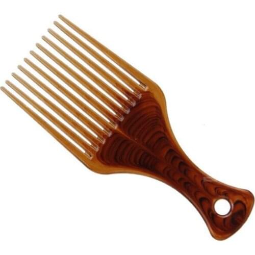 1pc wide teeth hair comb salon Barber plastic comb hair styling tools