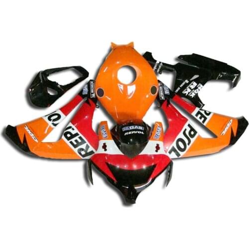 Repsol For w1 08-11 CBR 1000RR 1000 RR 08 09 10 11 CBR1000 RR Orange red CBR1000RR 2008 2009 2010 2011 Fairing