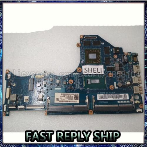 SHELI For Lenovo Y40-80 Motherboard with I7-5500U R9 Video Card 4G Video Memory LA-B131P