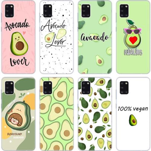 Funny Tumblr Avocado Soft Case for Samsung Galaxy A02 A10 A11 A12 A20 A20E A21 S A22 A30 A31 A32 A01 Core Silicone Cover
