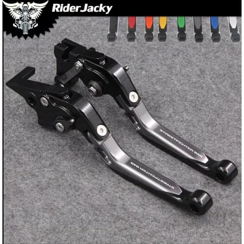 RiderJacky Folding Extendable Motorcycle Brakes Clutch Levers For Ducati STREETFIGHTER 848 2012-2015 2013 2014