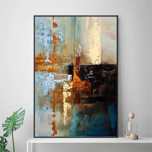 Modern Abstract Oil Painting Picture Hand Painted Canvas Wall Art For Living Room Hotel Office Decor New Design Original
