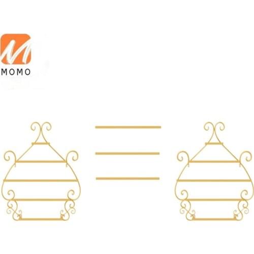 Nail Salon UV Polish Display Rack Wall-Mounted Nail Polish Shelf Wall-Mounted Storage Holder