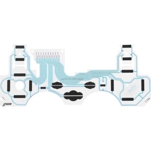 Circuit Film Button Ribbon Conductive Keyboard Flex PCB SA1Q194A Replacement for PS3 Playstation 3 Vibration Handle Controller