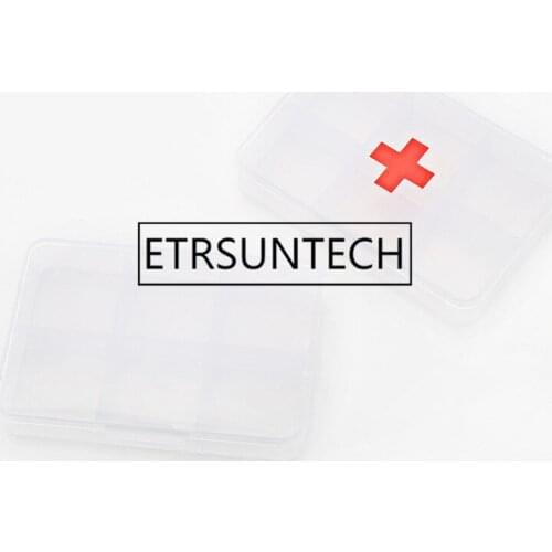 200pcs Mini Vitamin Holder Portable Weekly Pill Cases Medicine Tablet Storage Container Case Pills Organizer