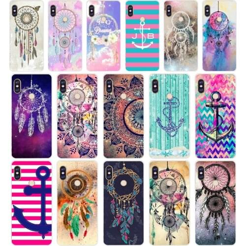270H little dream catcher anchor Soft Silicone Tpu Cover phone Case for xiaomi redmi 6 pro 5 plus note 6 pro 4 4x mi 8