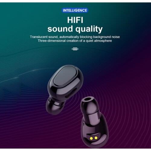 Wireless Earphone Bluetooth Headset With Microphone LED Display Waterproof Noise Reduction Sports Earbuds L22 TWS