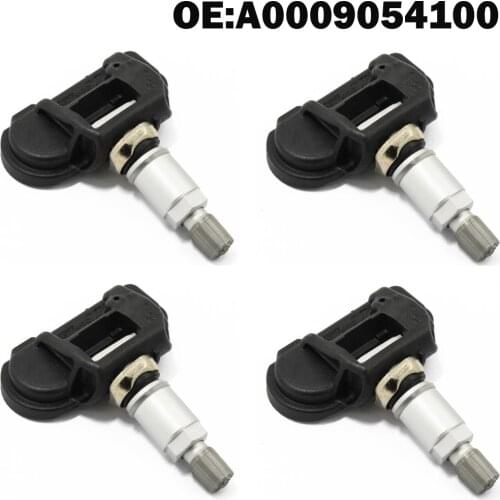 4 PCS Car TPMS Tire Pressure Monitor Sensor System A0009054100 A0009050030 A0009050030Q for Mercedes Benz A B C E GL GLA GLK M R