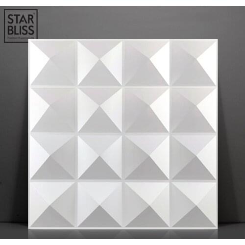 30x30cm 3D tile panel mold plaster wall 3D wall stickers living room 3D wallpaper mural bathroom kitchen accessories outdoor