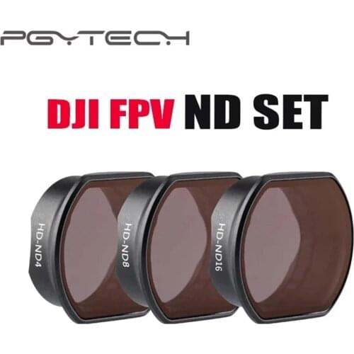 PGYTECH Lens Filters For DJI FPV Combo Drone ND 4 8 16 Filter Camera Filter