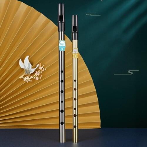 Chinese Traditional Clarinet Irish Whistle Beginner 6-hole Clarinet Tin Treble Clarinet