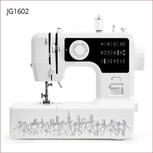 Portable Sewing Machine Hight Quality Electric Household Crafting Mending Overlock 12 Stitches with Presser Foot Pedal Beginners
