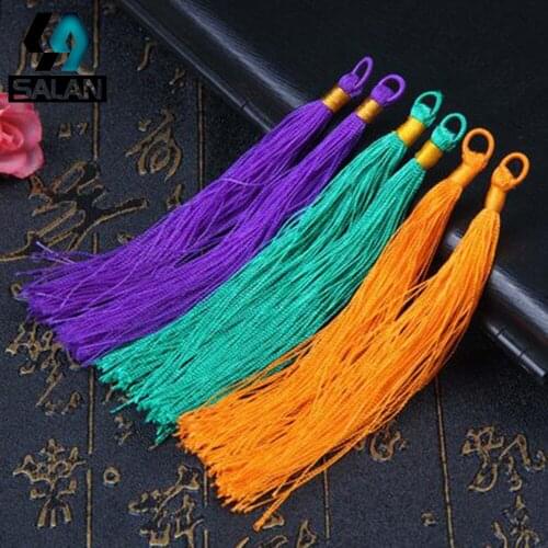Factory direct DIY handmade jewelry accessories Chinese knot succulent tassel earrings bag ornaments hanging pieces hanging ear