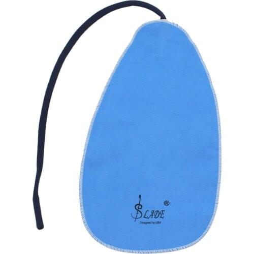 Saxphone Cleaning Cloth Man-Made Chamois Cleaning Cloth for Clarinet Piccolo Flute Saxphone Inside Tube Cleaning