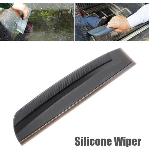MAYITR Flexible Soft Silicone Handy Squeegee Car Wrap Tools Non-Scratch Water Window Wiper Film Scraper For Auto Clean Scraping