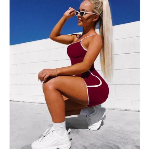 Women Sports Jumpsuit Female Tracksuit Fitness Gym Running Clothes Sleeveless Stretch Tight Outfit Ladies Sports Wear