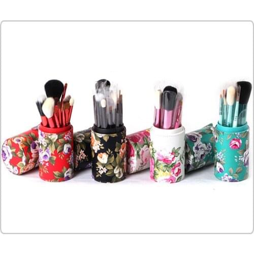 1Pc Color Women Makeup Brush 2020 Beauty Facial Cylinder Cosmetic Brush Container High Quality Make Up Brush Holder