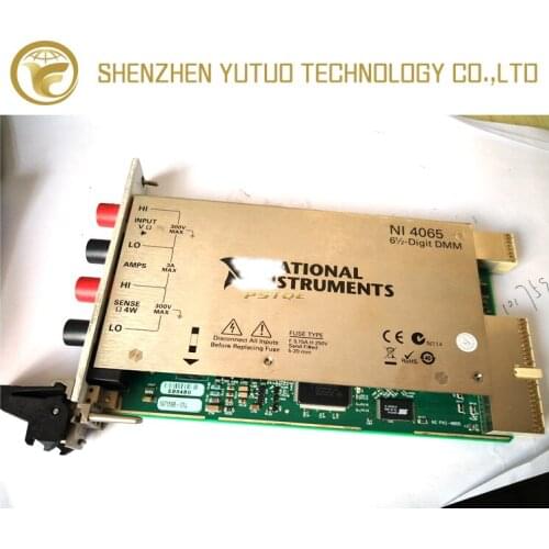 100% original 98% new , NI PXI-4065 Digital Multimeter 100% quality. Rest assured purchase
