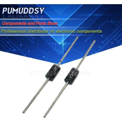 100PCS Rectifier Diode IN4001 1A 50V DO-41 1N4001