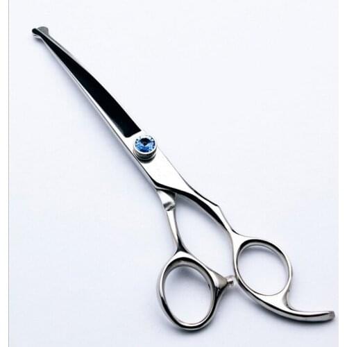 6.5 inch stainless steel dog grooming scissor with round tips