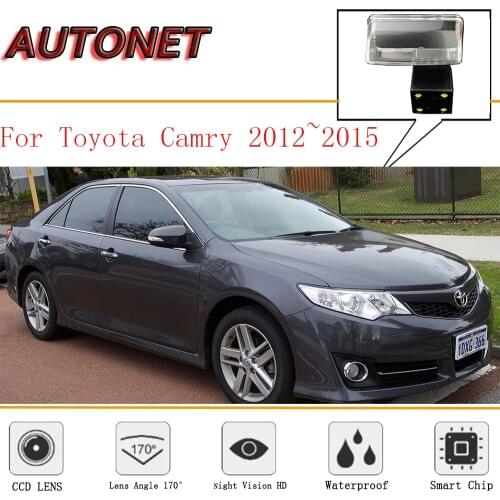 AUTONET Rear View Camera For Toyota Camry 2012~2015 CCD Night Vision Parking Backup camera