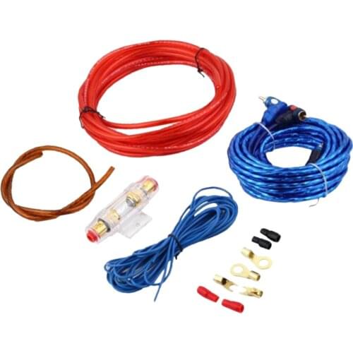 Car Audio Speaker Cable Wire 8GA Amplifier Subwoofer Installation Kit
