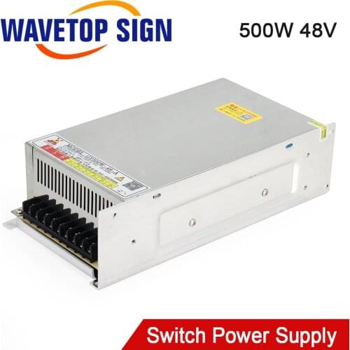 WaveTopSign Switching Power Supply 48V 11A GY500W-48-A for CNC Router Engraving Machine
